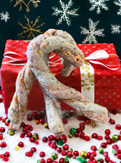 Dog Christmas Candy Canes