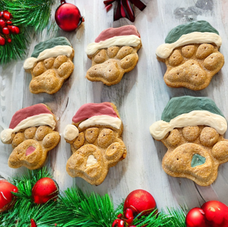 Christmas Santa Paws 4PK