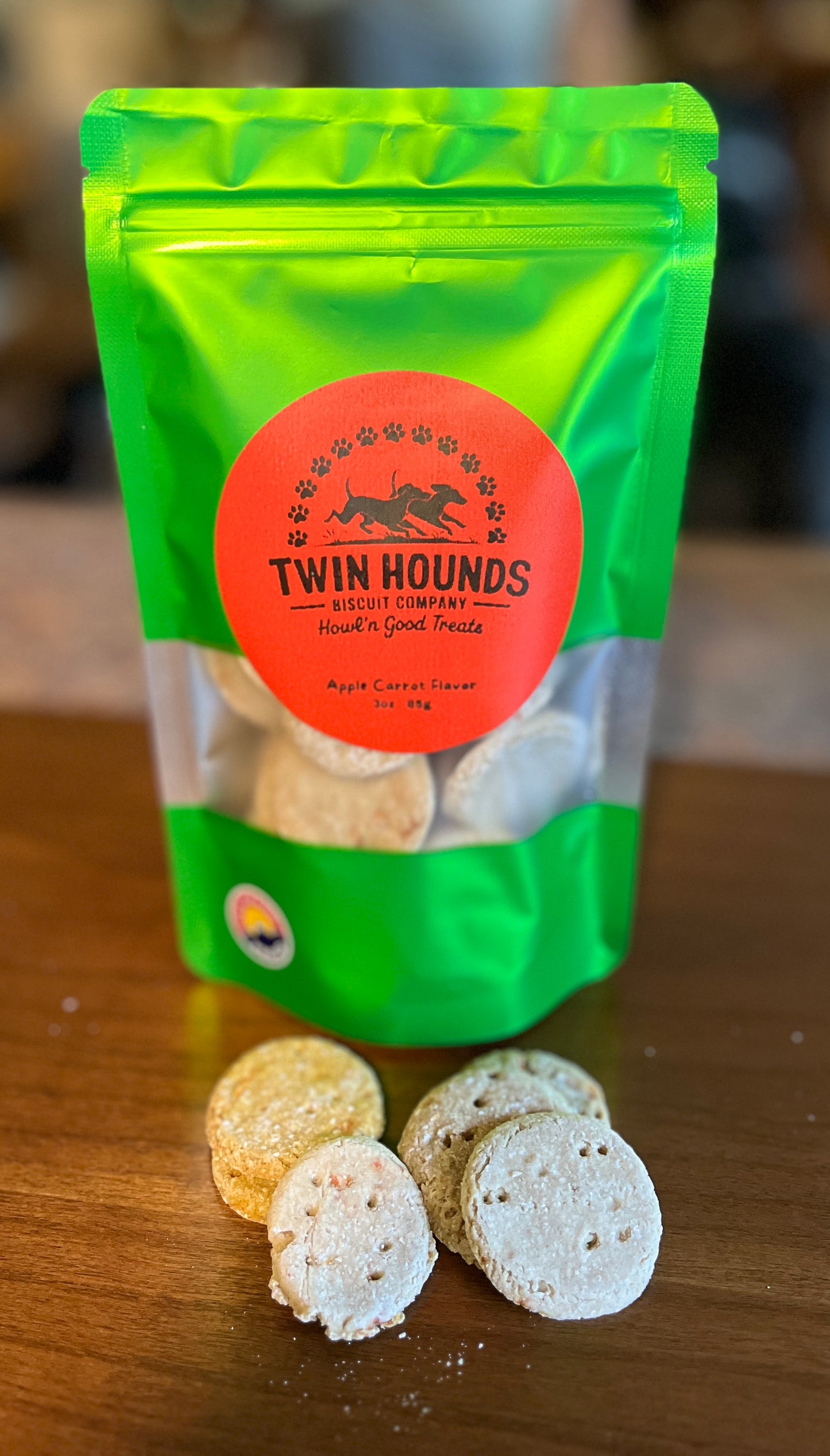 Thin Wafer Style Dog Treats - 6  Flavors