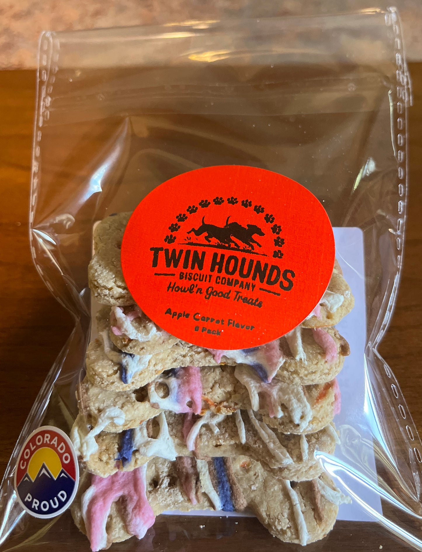 Frosted Dog Bone Treats