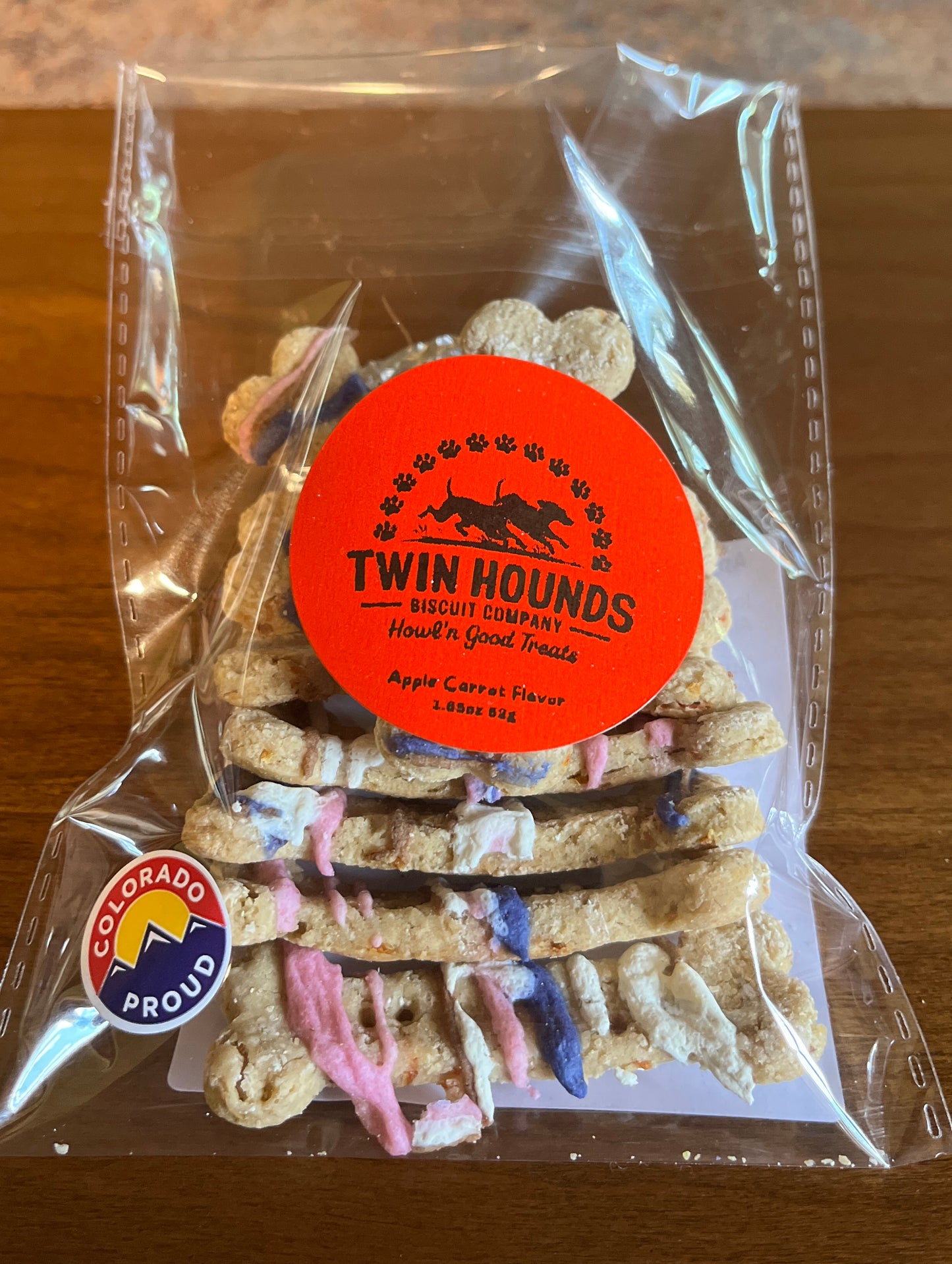 Frosted Dog Bone Treats