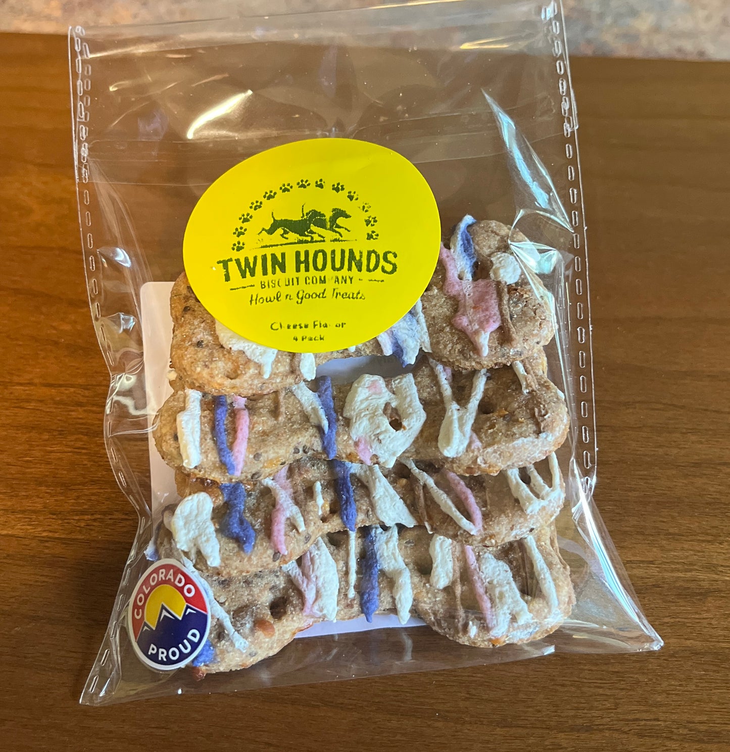 Frosted Dog Bone Treats