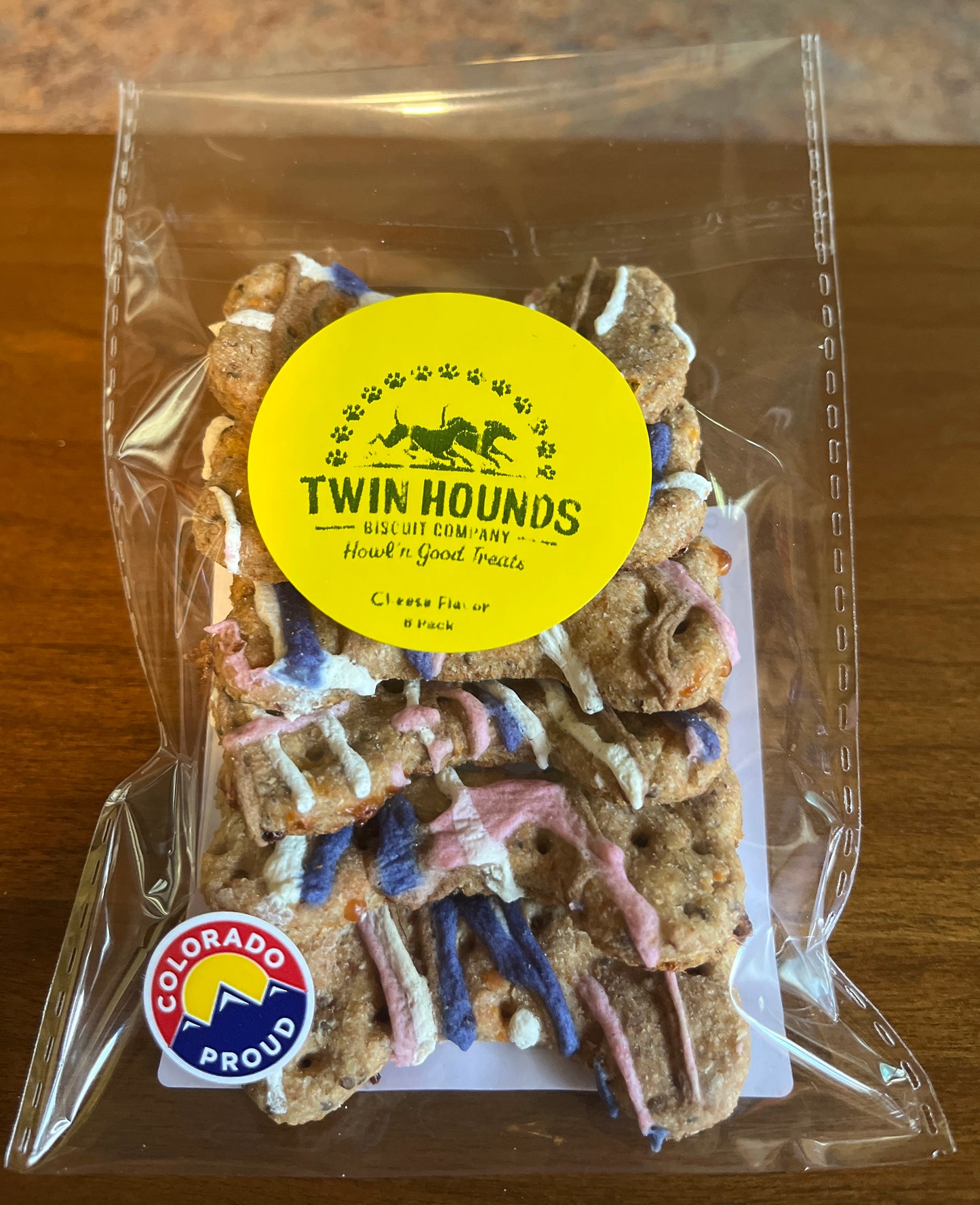 Frosted Dog Bone Treats