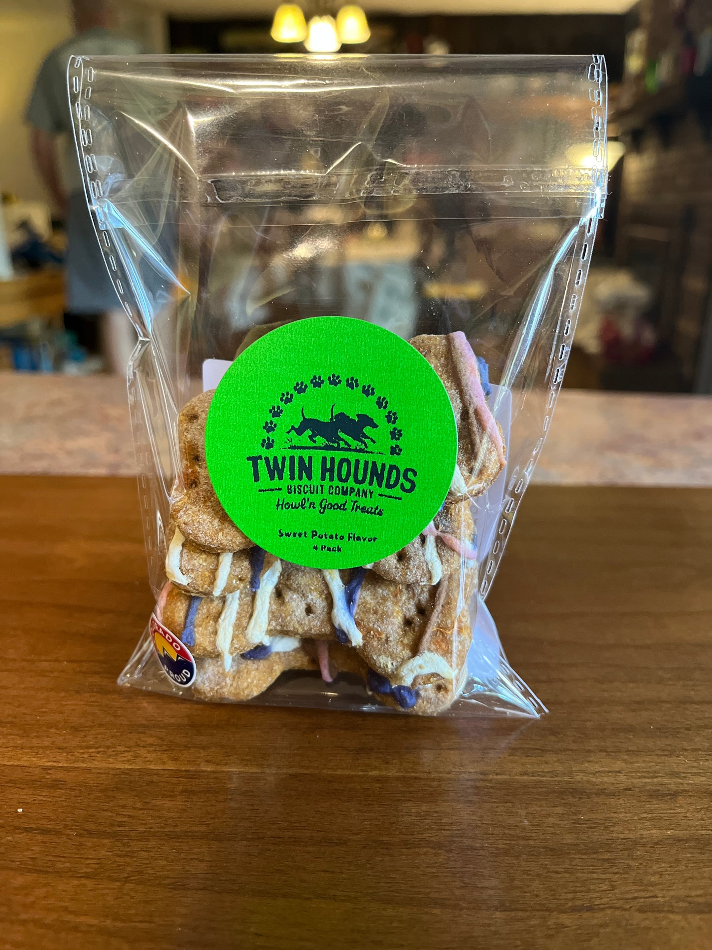Frosted Dog Bone Treats