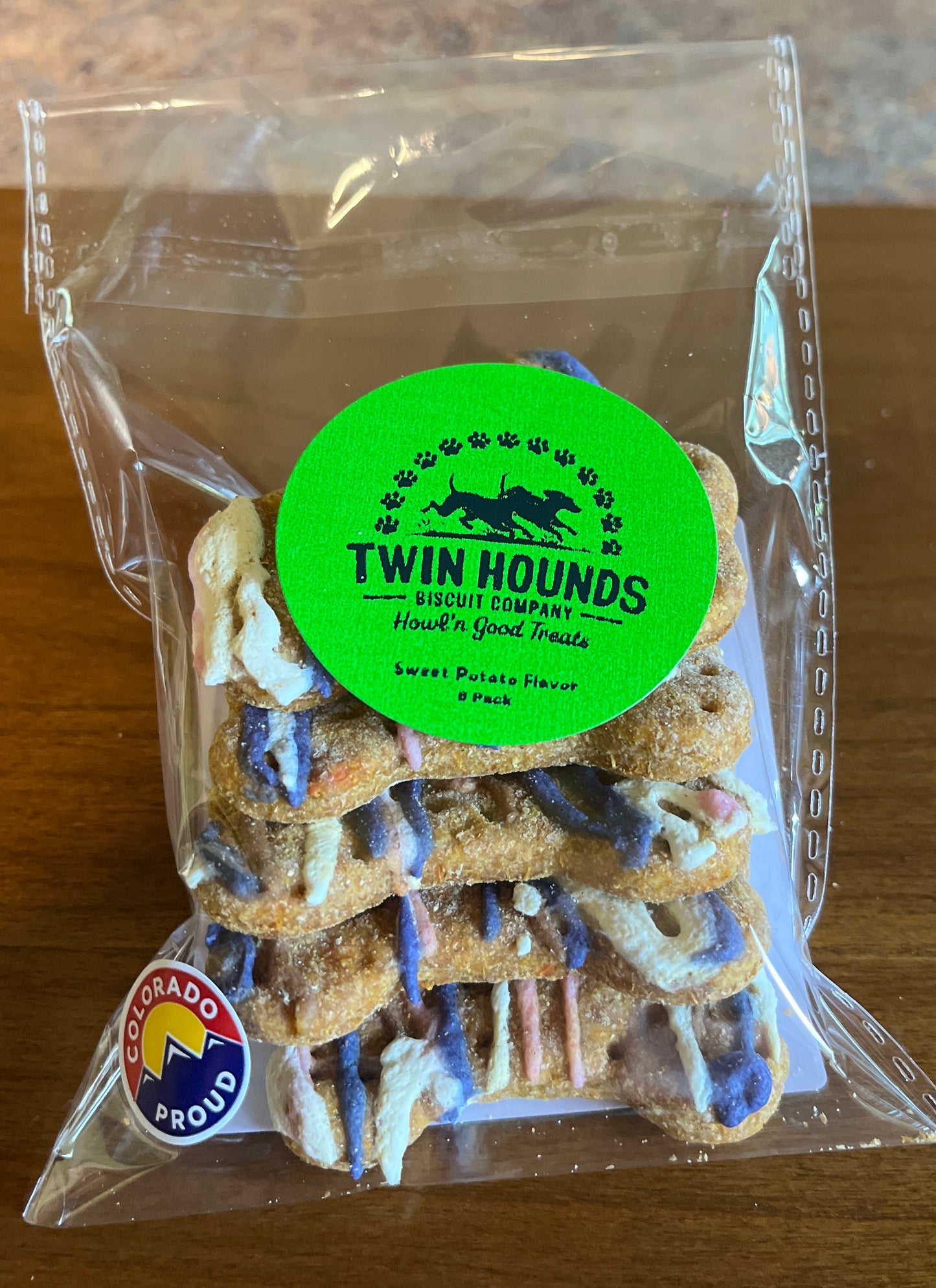 Frosted Dog Bone Treats