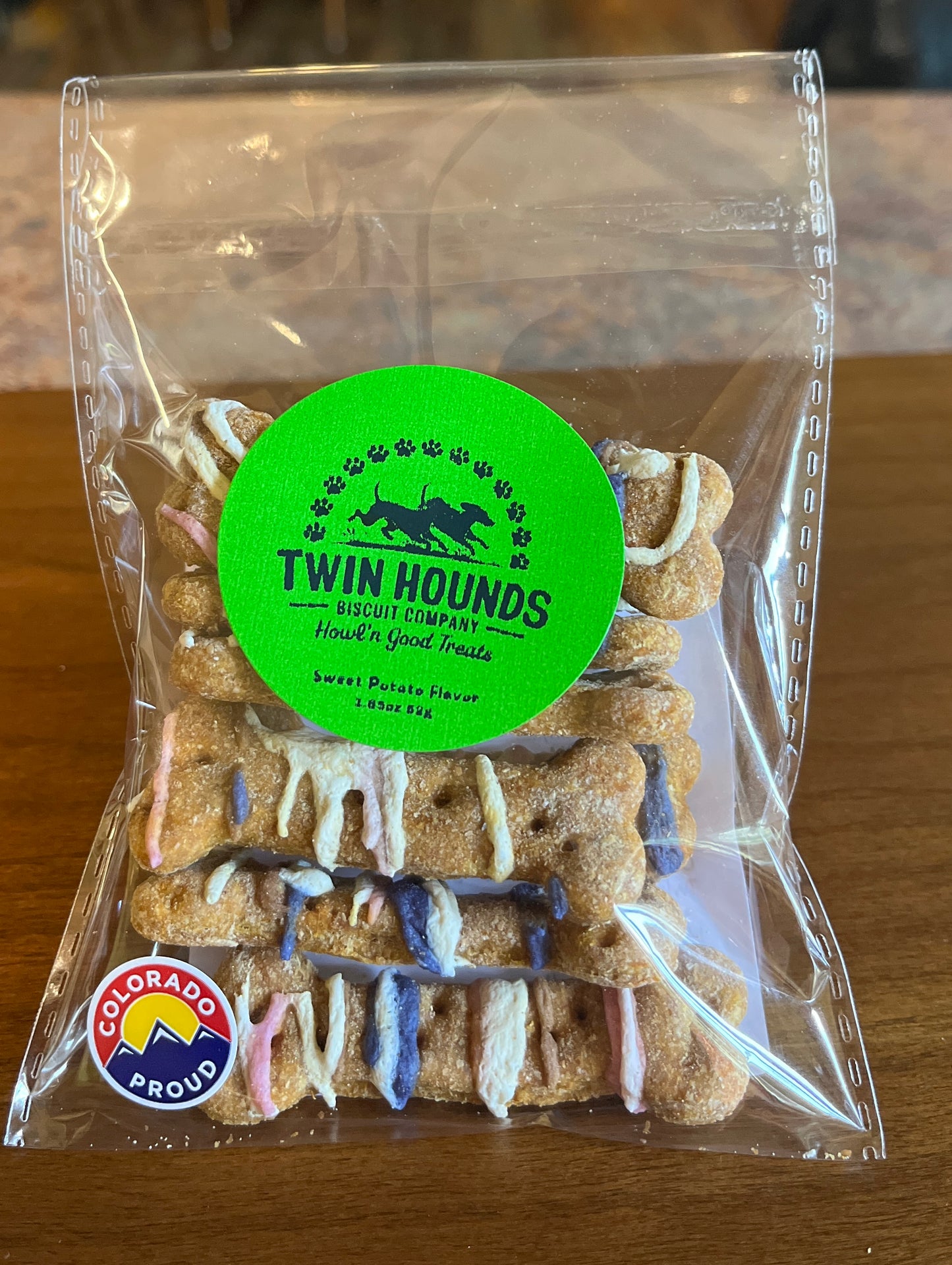 Frosted Dog Bone Treats